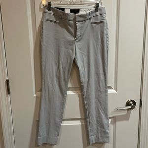 Light blue striped work pants